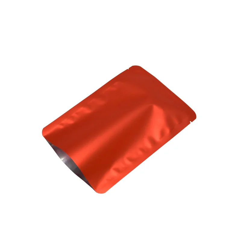 matte color rounded flat pockets aluminized  foil bag eye mask bag eye mask aluminum packaging bags