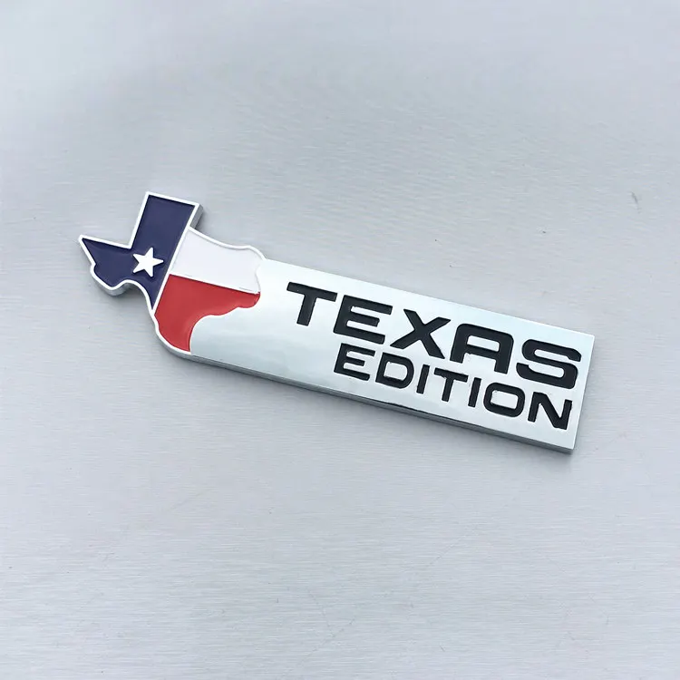 Металлическая 3d-эмблема MASON TEXAS EDITION на заказ значок для универсальных автомобилей мотоциклов декоративные аксессуары одиночная звезда