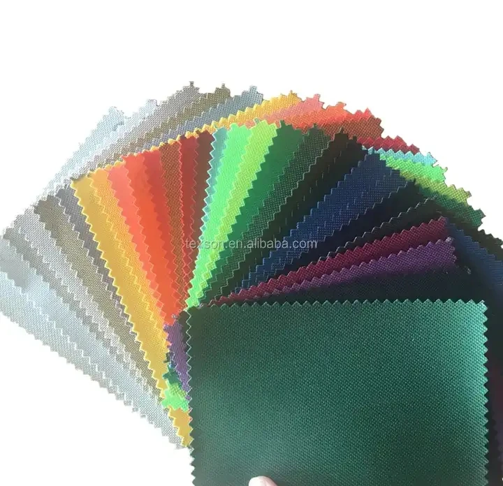 500D *500D PU coated 100% polyester Oxford fabric recycling eco-friendly fabric textile raw material Oxford fabrics