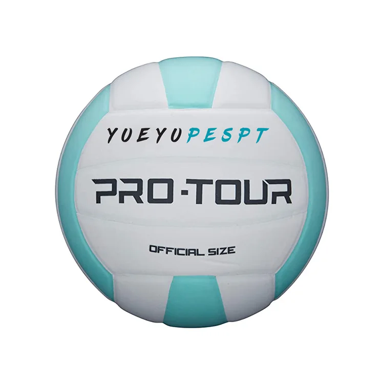 YUEYUPESPT custom logo volley ball soft touch inflatable beach ball original colorful volleyball balls