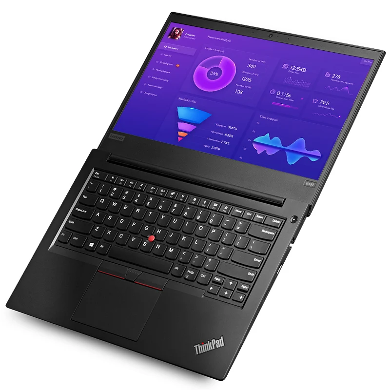 Lenovo laptop Original ThinkPad E470 / E480 / E570 / E580 business i7 used laptops i7-8550 notebook second-hand computers