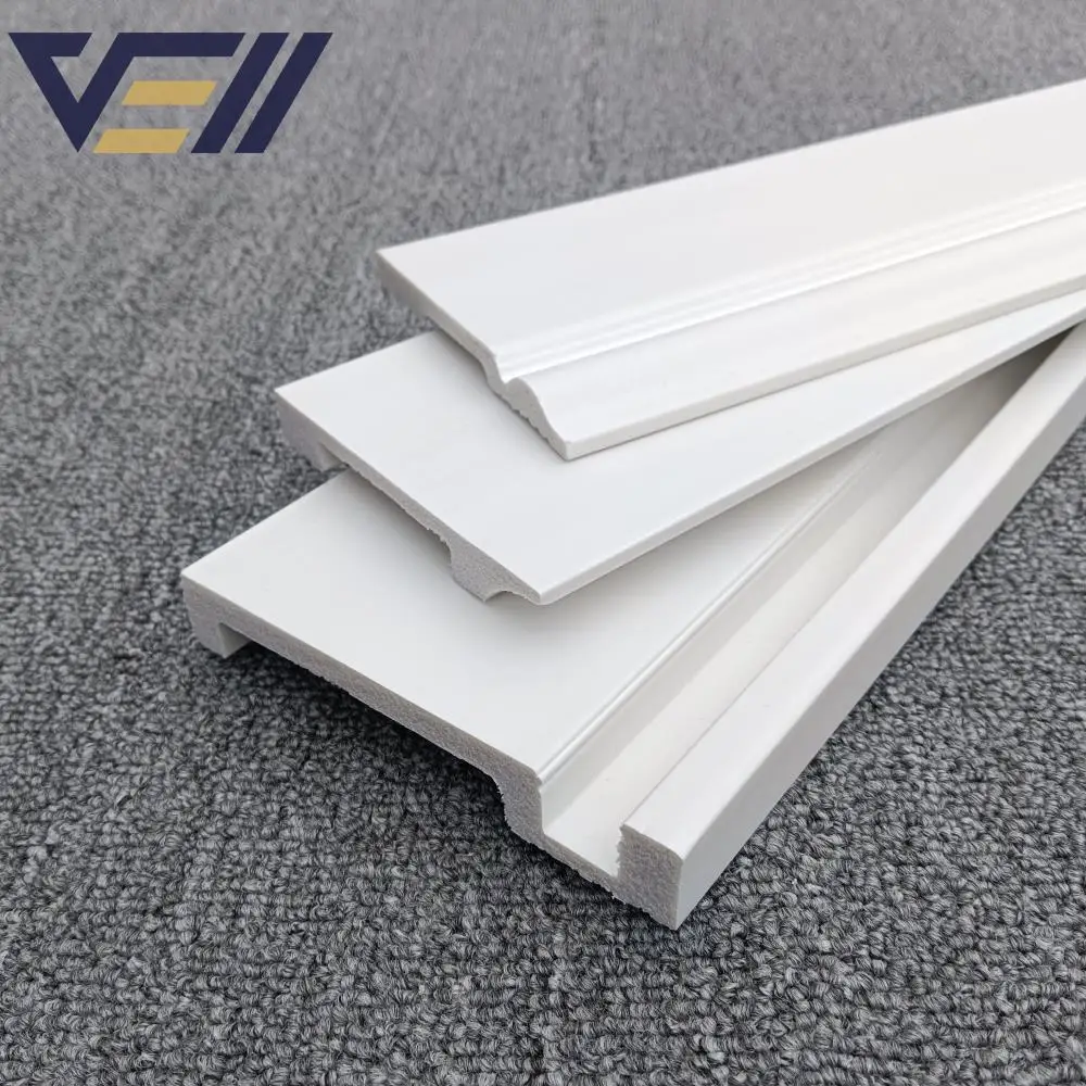 ps foam charcoal polystyrene wainscoting white waterproof bathroom polystyrene self adhesive skirting frame line board