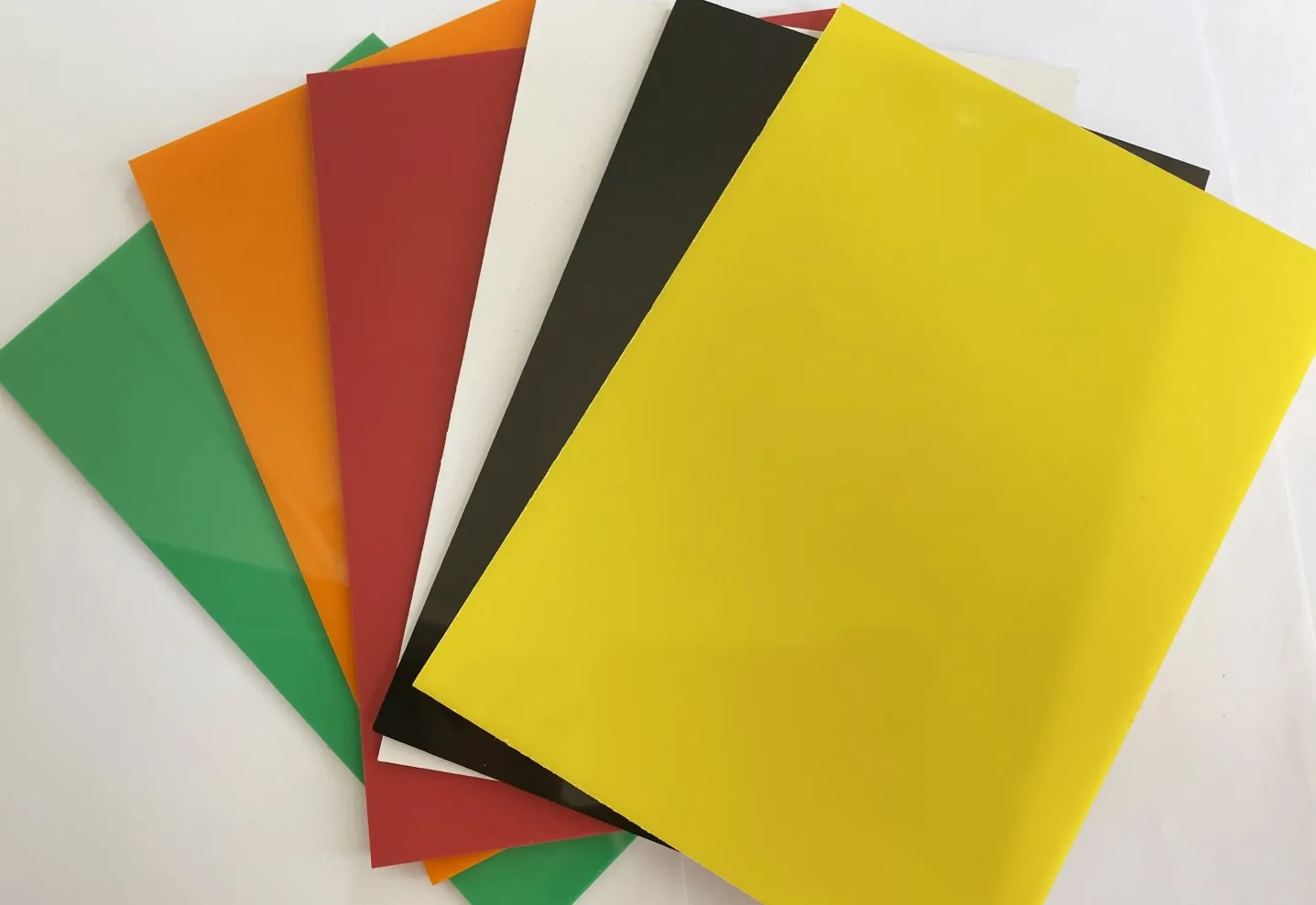Different thickness colorful abs plastic sheet abs board