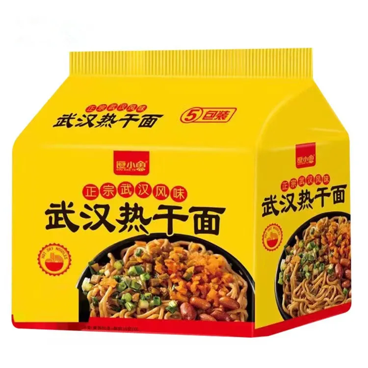 Wholesale Chinese Style Instant Noodles Regan Noodles Dry Noodles reganmian Pack 5 Small Pack