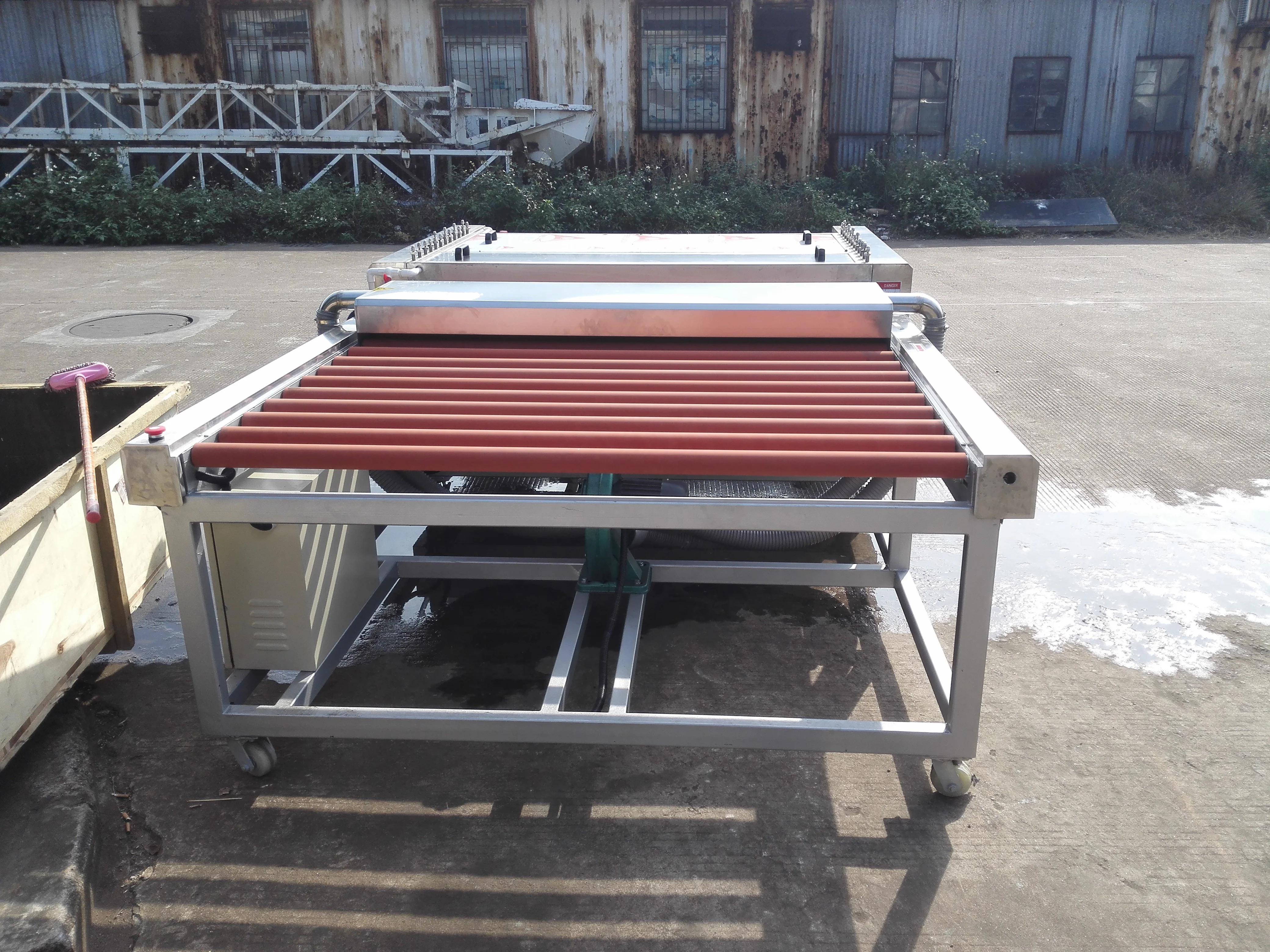 JFW2500 Good price automatic  horizontal flat glass washing  machine, LOW-E glass cleaning machine with CE