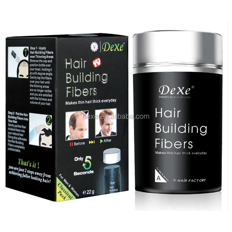 Dexe hair building fibers best selling products high profit margin products