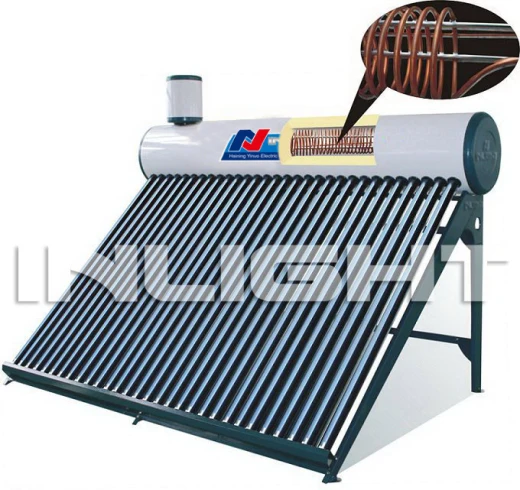 Copper Coil Pressurized Solar Water Heaters