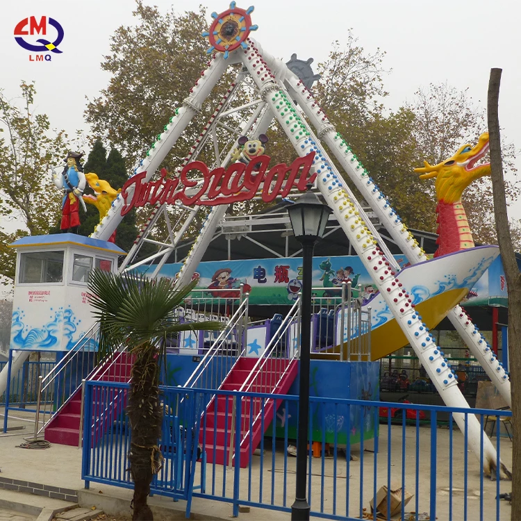 24 Seats Antique Pirate Ship Scenic Area Amusement Equipment Manufacturer Luxury Pirate Ship Viking Ship