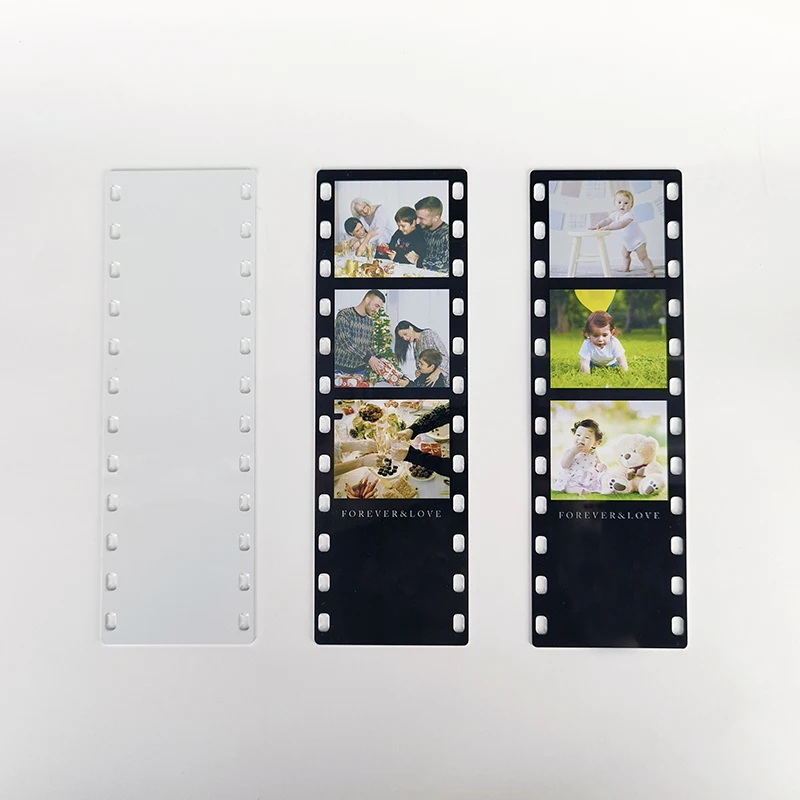 New sublimation blanks Aluminum camera roll photo frame custom printing metal blanks