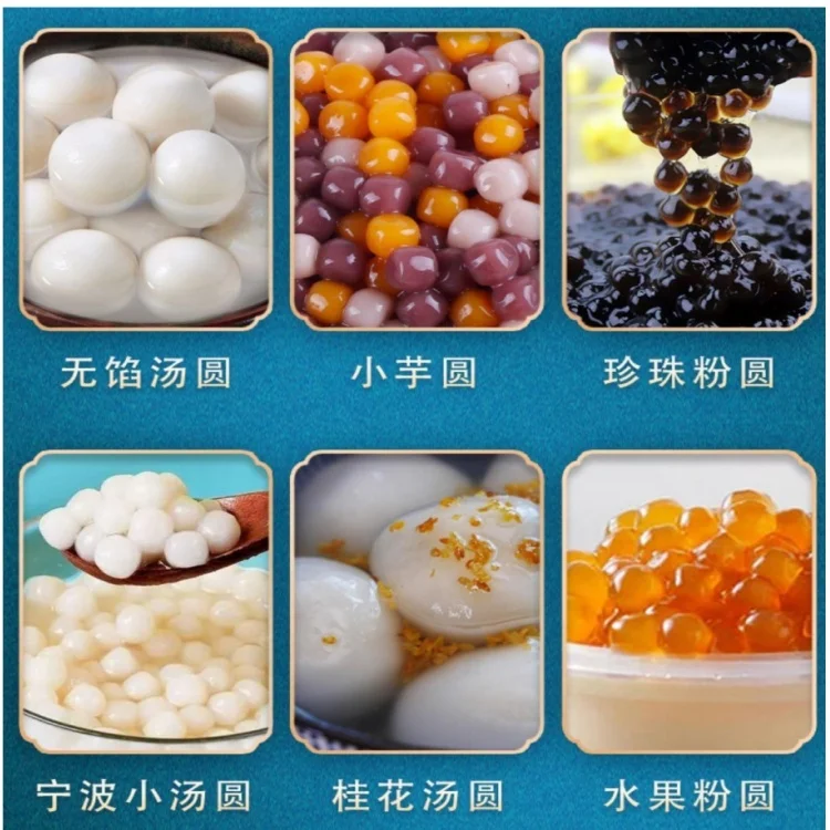 Mini commercial Grass jelly popping boba pearls maker tapioca pearl maker small taro dough ball making machine