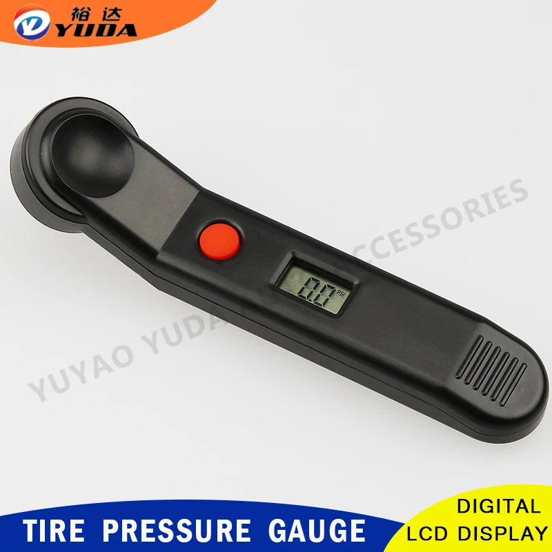 Portable Digital Tire Pressure Gauge 5-150psi CLD Display Air Gauge for Vehicles