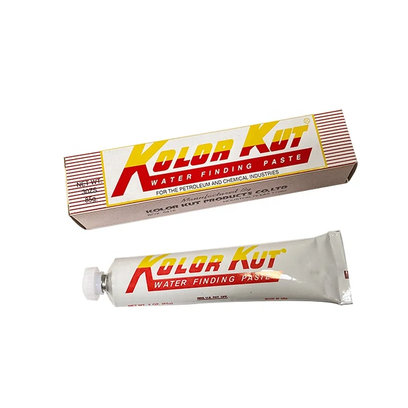 IMPA 650890 A water-finding paste that measures whether there is water at the bottom of petroleum products