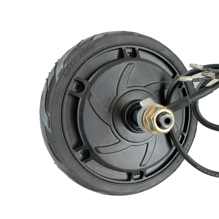 China factory direct sale 6.5 inch 6.5x2 8.5' 8.5x2 10 inches 10x2.50 motor wheel 6.5 inch front and rear wheel for sale