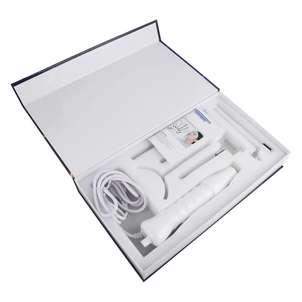 Portable ozone high frequency violet wand facial care high frequency wand for skin rejuvenation 7 in 1