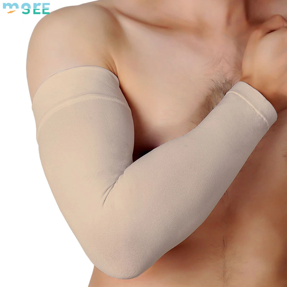 SeeMore Compression Arm Sleeve Pressure Elbow Fitness Exercises Protect Pressure Joints Arm Slim Arms