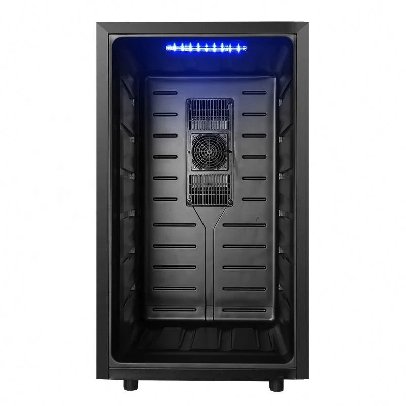  Wholesale price LCD display 28 bottles thermoelectric eco friendly glass door wine cooler