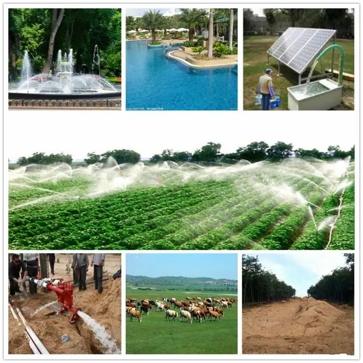 solar energy pumps 4 inch deep well pumps borehole submersible water pump for drip Irrigation