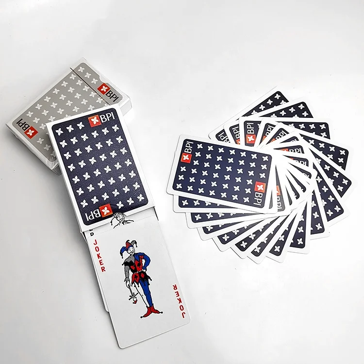 Manufacturer custom poker personalized printed cheap deck Playing cards