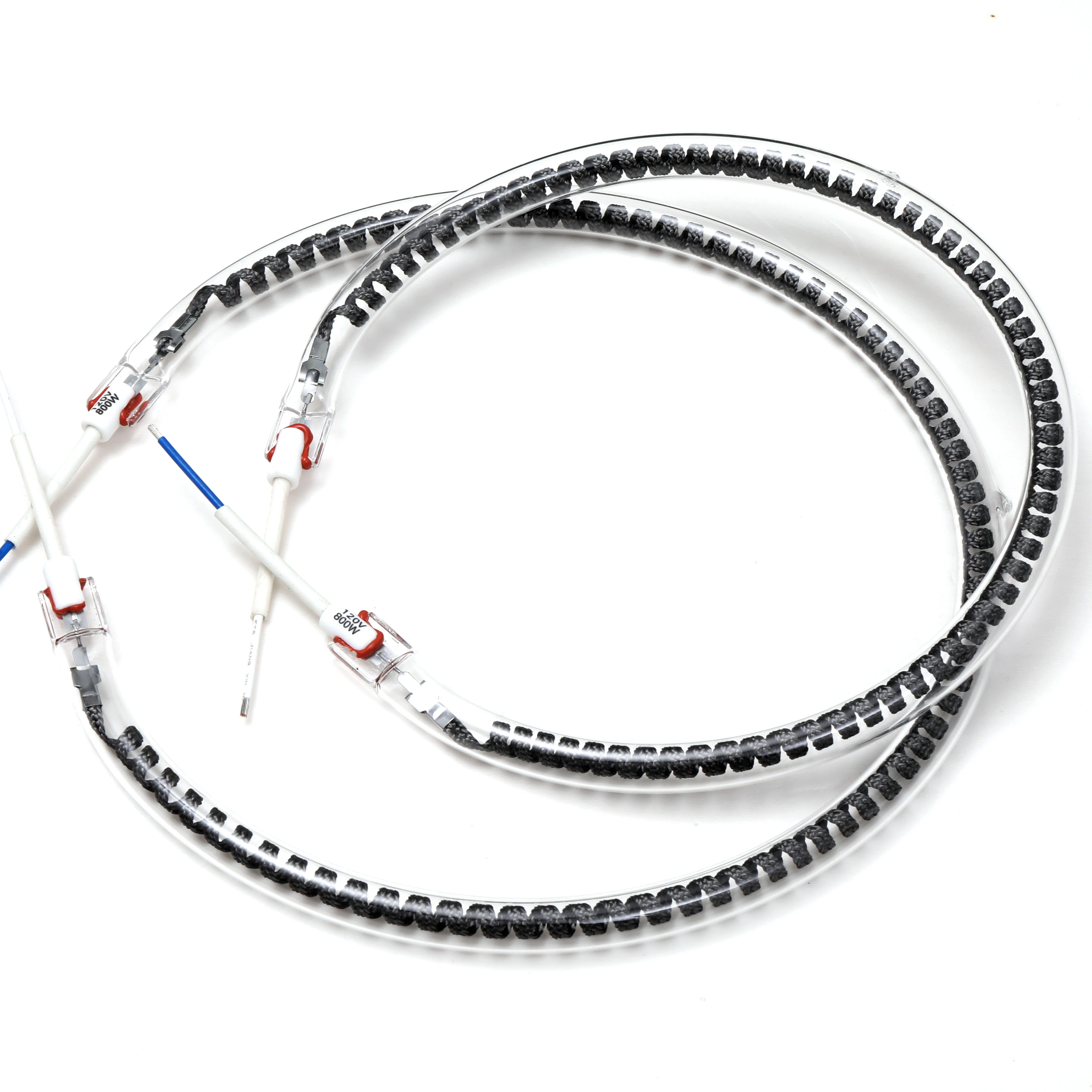 Customized Quartz Heating Lamp Far-infrared Heating Element Carbon Fiber Heating Tube For Industry