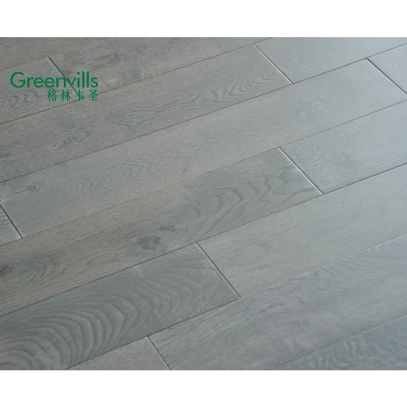 18mm thickness grey oak hardwood floor hot sale in Australia/tongue and groove flooring/smooth European oak solid wood flooring