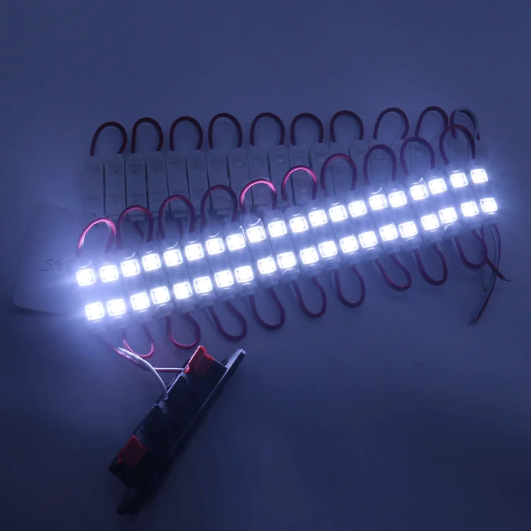 Hot Sale  2 chips 2835 SMD advertising  modules DC 12V  0.4W  IP65 waterproof  module  for Sign Billboard