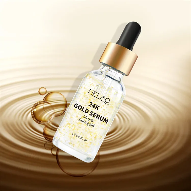 Wholesale Hyaluronic Acid Whitening 24k Active Collagen Gold Skin Face Serum