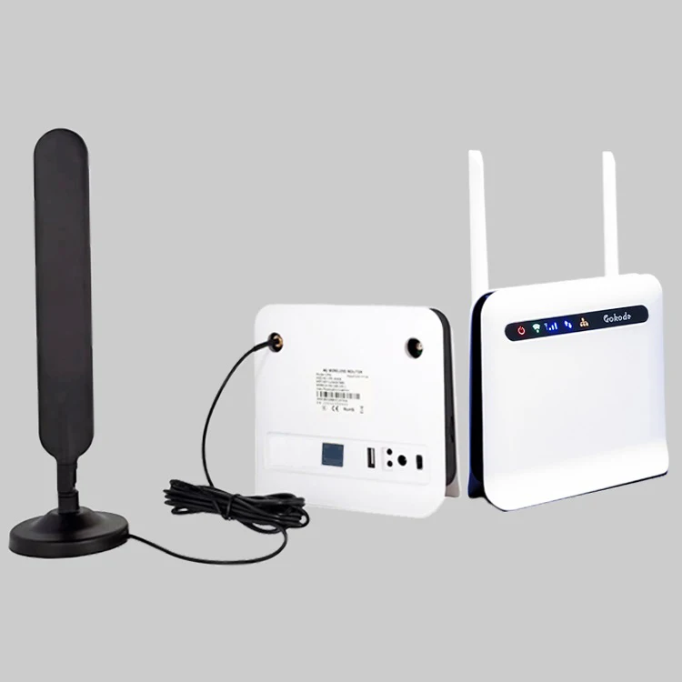 CP9-12 4G Modem External Antennas Mobile Wireless Hotspot Portable 4g CPE Wifi Router With Inbuilt Batteries