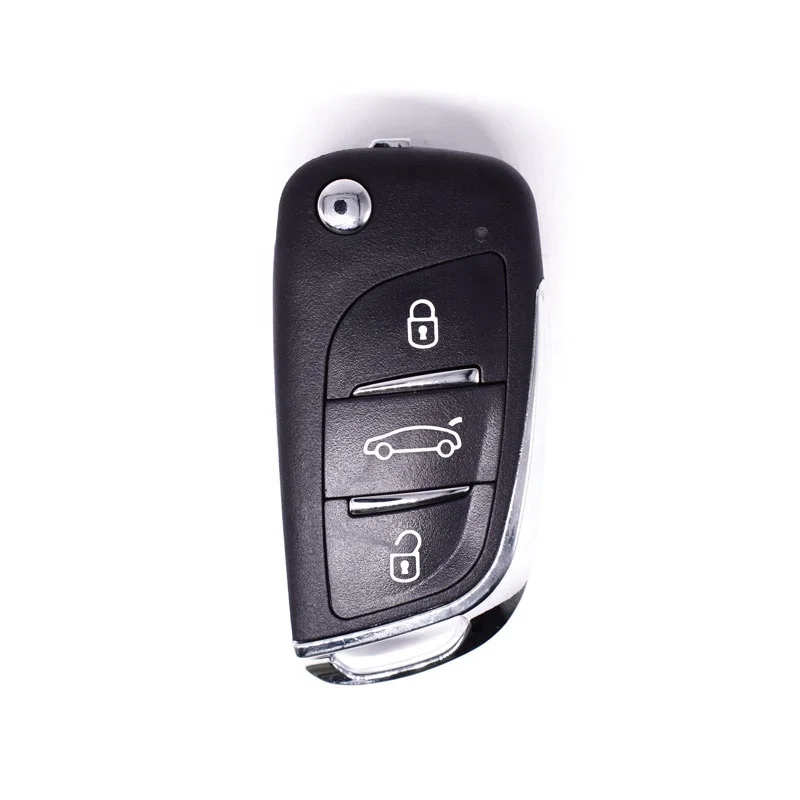 Best price  VVDI / Xhorse Flip Blank key with 3 buttons for Xhorse VVDI Key Tool  equipment B Series XKDS00EN Car Key control