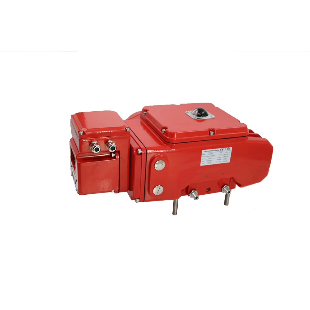 HL-Y2 Quarter turn electric actuator Y type with LCD display 24VDC which have CE certificate for ball valve,butterfly valve