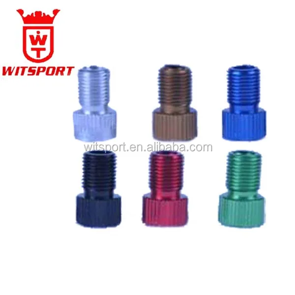 MTB Road Bike Bicycle Presta to Schrader Valve Adapter Converters Presta Valve Adapter Convert  French mouth to American valve