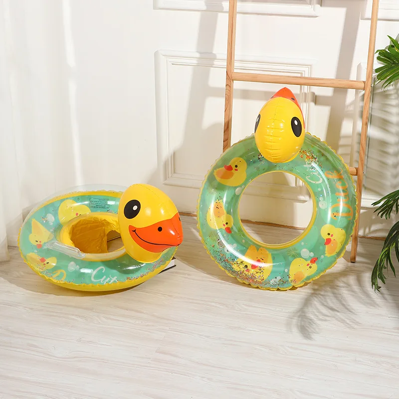 Cute Baby Pool Float Baby Swimming Ring Floating Chair Baby Seat Inflatable Pool Float For Kids