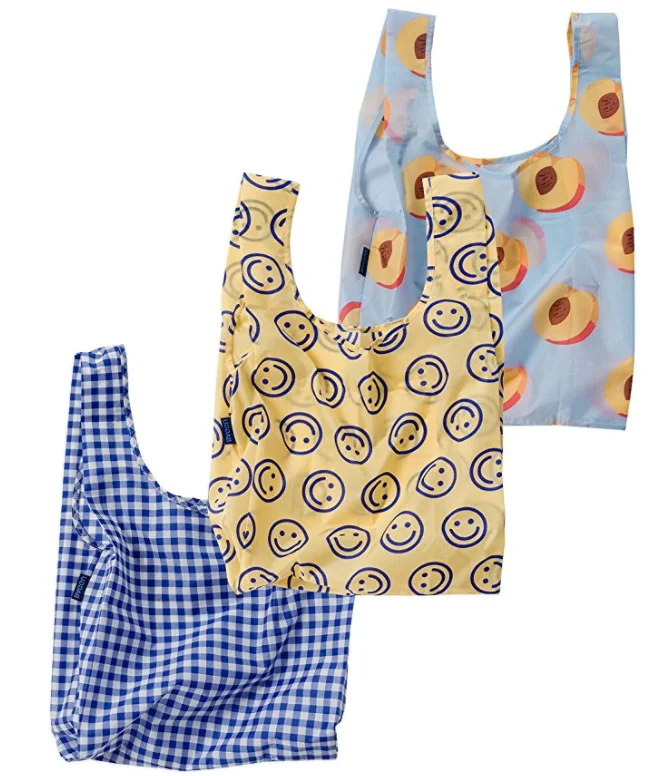 Hot Sale Grocery Standard Reusable Shop Eco-friendly Ripstop Nylon Grocery Tote Foldable Bag