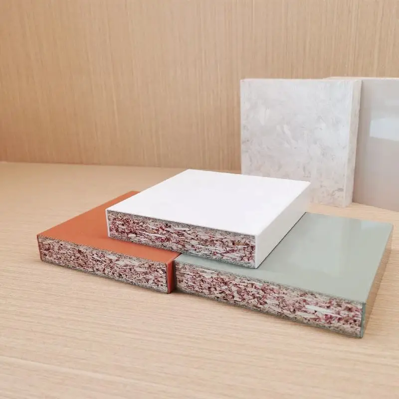 Hot Simple Customized Cheap Waterproof Chipboard E0 Grade Home Furniture Used Particle Board