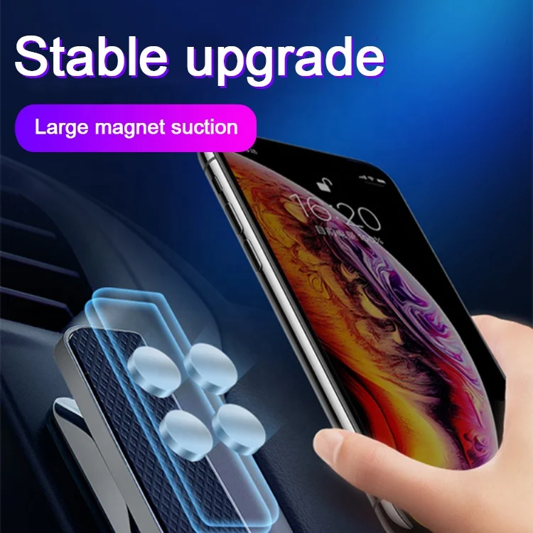 Latest Design Convenient Adjustable Universal Magnetic Suction Car Mobile Phone Holder