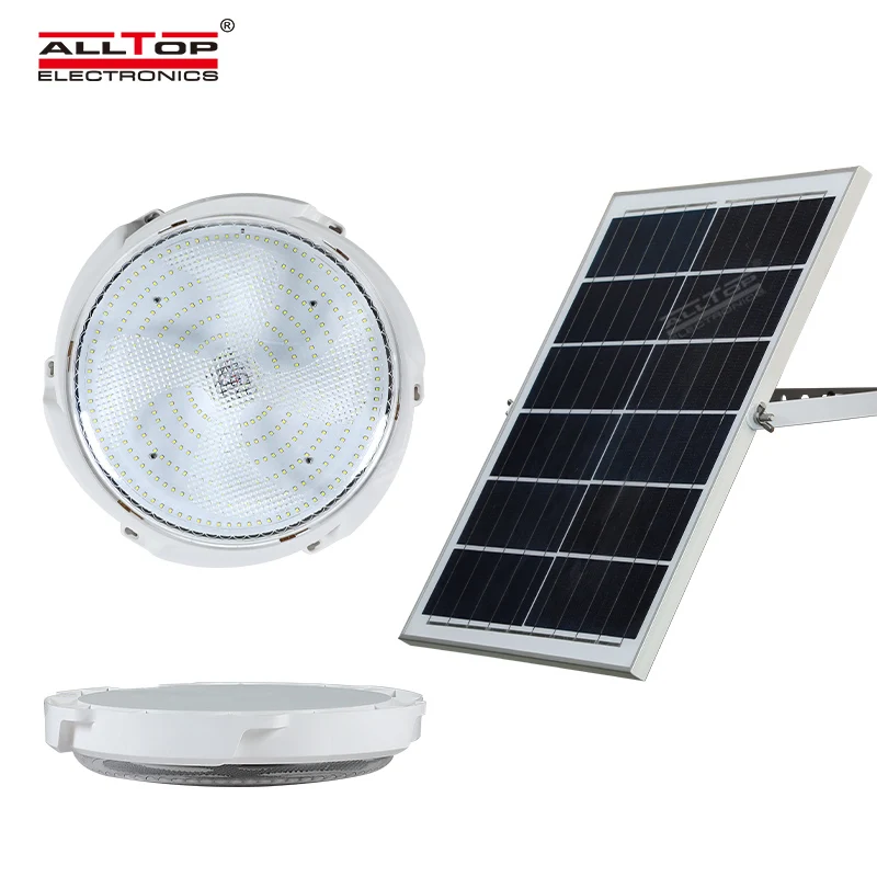 ALLTOP New Arrival Modern Waterproof IP65 30 50 80 100 150 W Indoor Outdoor Solar LED Ceiling Lamp
