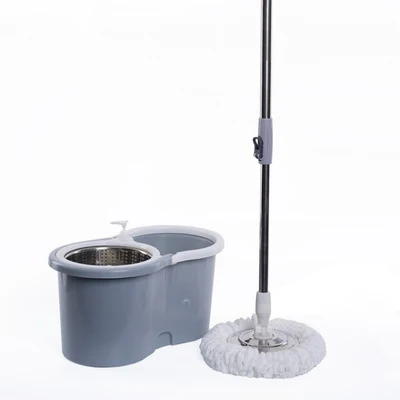 2021 microfiber cleaning flat mop 360 spin magic easy tornado mop bucket