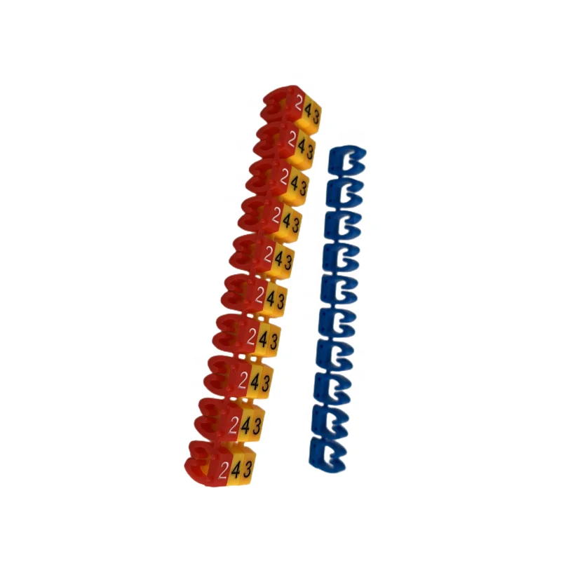 M Type Cable Tie Marker Tag Tube Sleeve