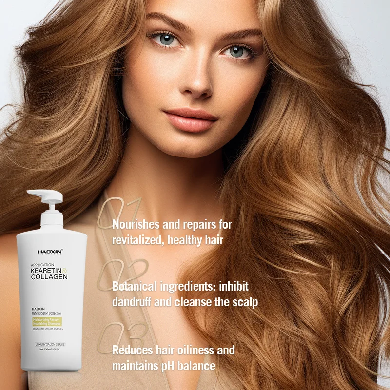 The Source Factory Natural Organic Nutritional Moisturizing Shampoo Keratin Collagen Shampoo