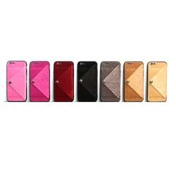 Wholesale Obastyle High Quality Semihard Phone Cover Case with Card Holder