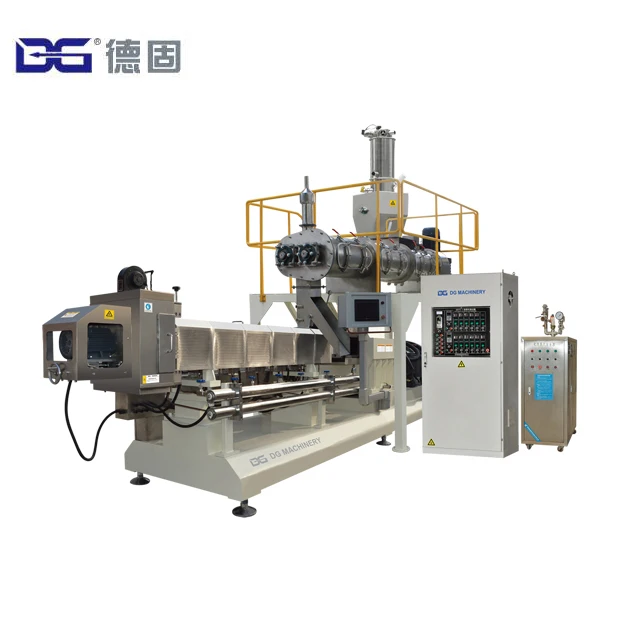 
Extruded Potato Starch Snacks Making Machine/Pellet Food Extruding /Single Twin Screw Extruder Pellet Puffed Snacks 