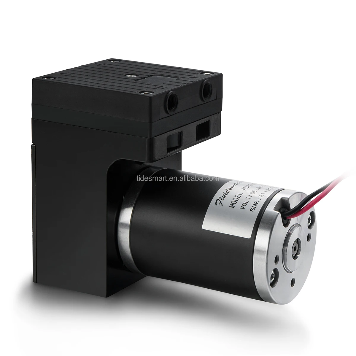 Low Noise Mini Electric Air Pump 40LPM Small Vacuum Pump 24V DC Oil Free Micro Diaphragm Pump for Environmental Protection