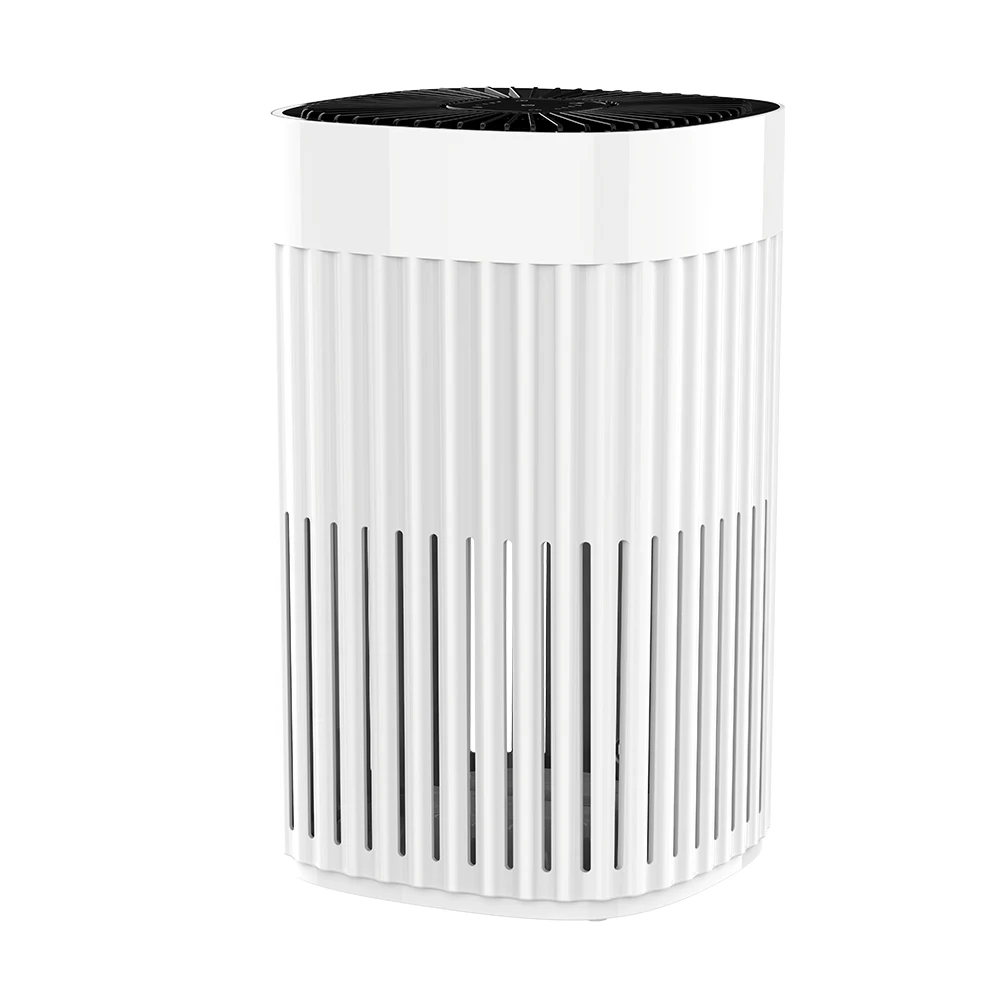Smart Home Portable Pets Household Air Purifier with HEPA Filter Dust Odor Sensor and Manual Power Source Scent Diffuser Machine