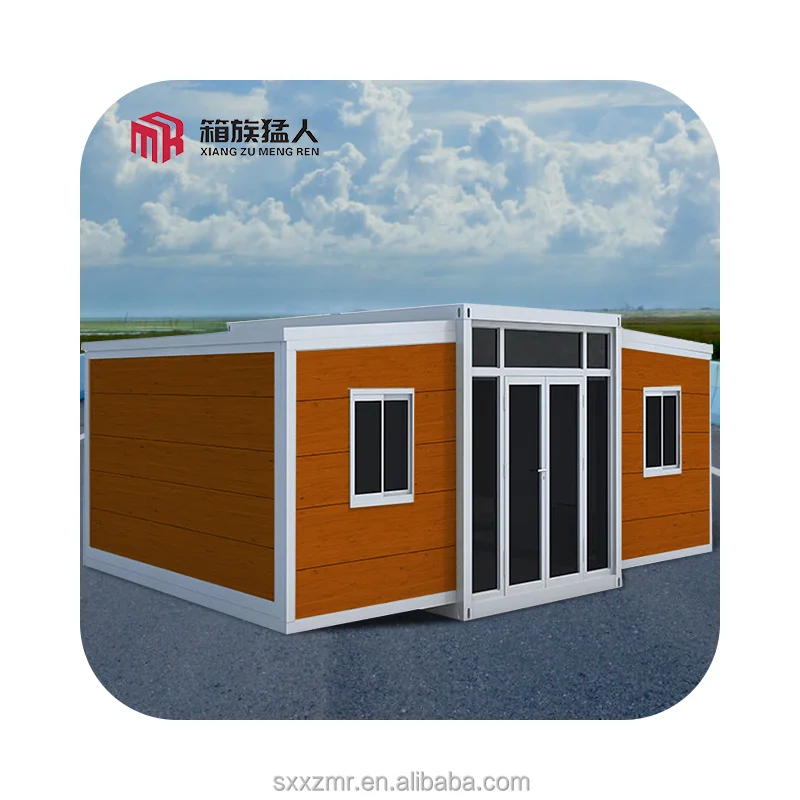 20ft 40ft prefab design fast build prefabricated tiny home modular folding foldable  container house living office