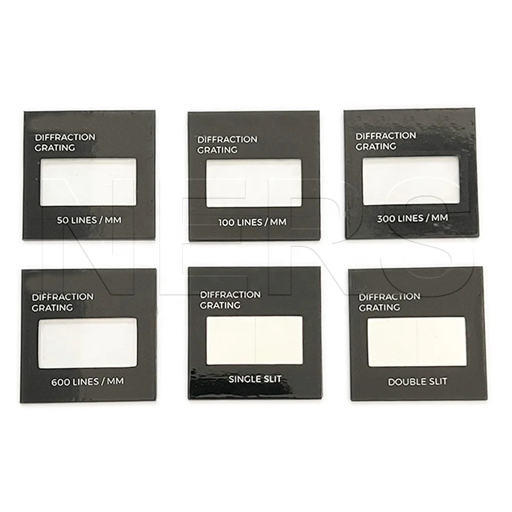 NERS Light Diffraction Diffraction Slits & Diffraction Grating Set