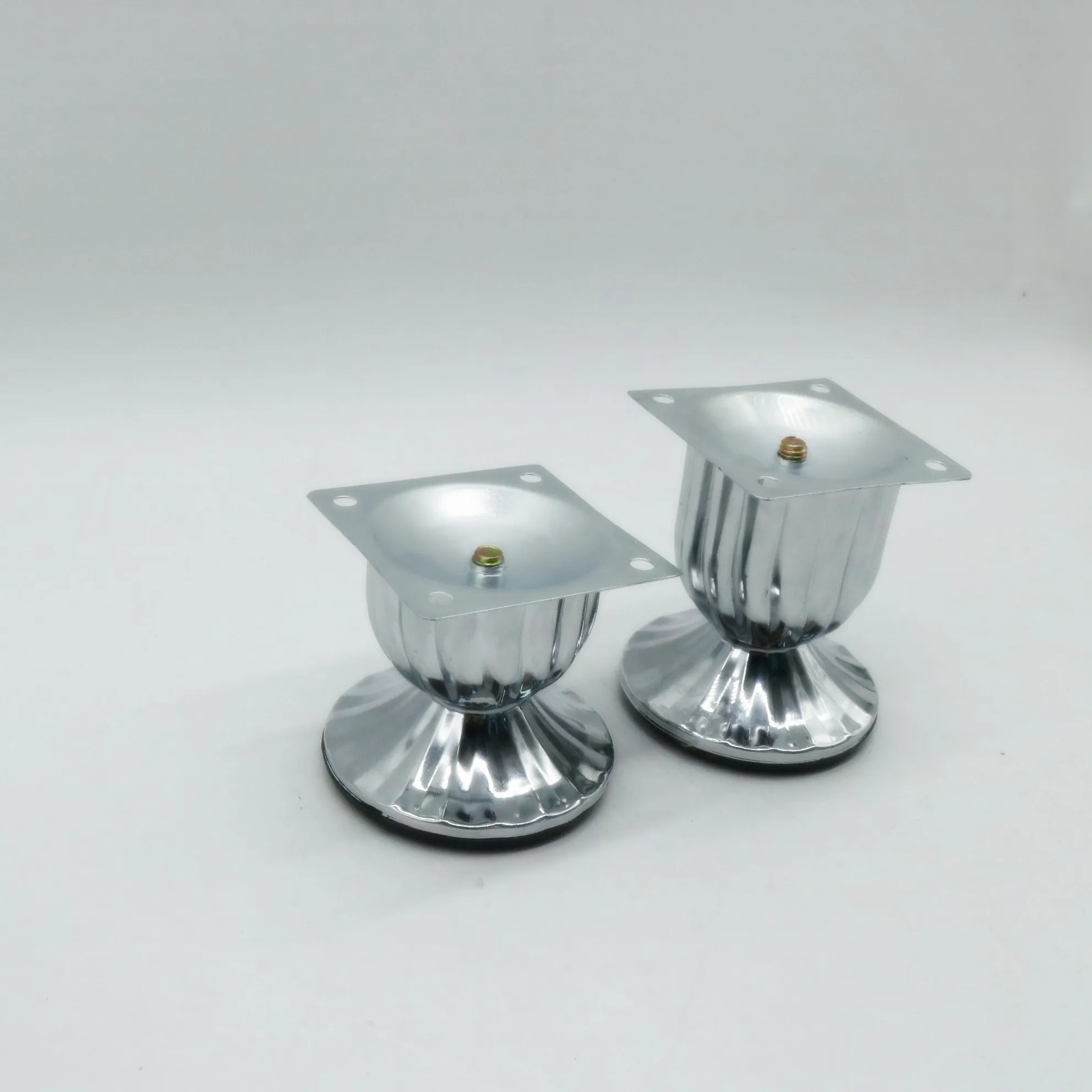 Wine glass cup chrome plate iron sofa leg metal furniture sofa leg replacement