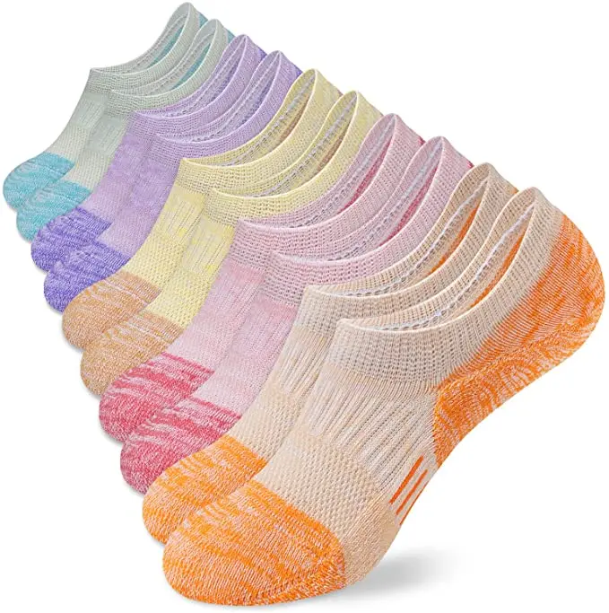 comfy advanced fancy Womens Athletic cushion Ankle Low Cut Socks
