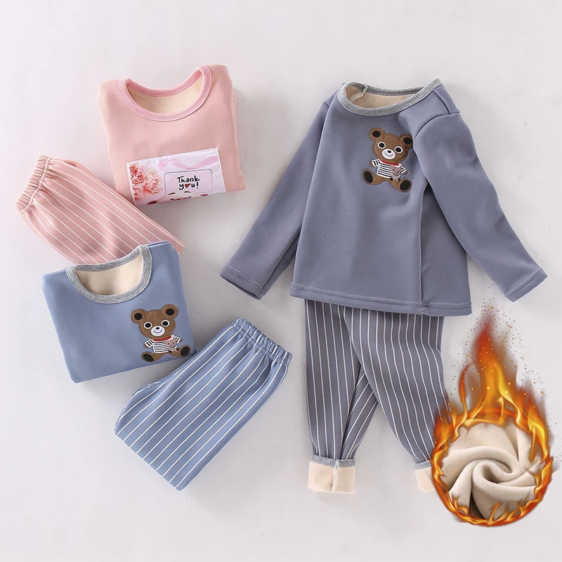 
DRLH1909B829 2019 Autumn New Arrival Boy Sleepwear Fashion Smart Style Kids Home Clothes Children Pajamas 