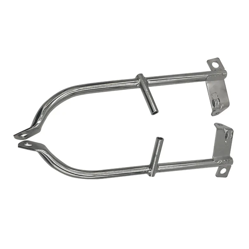 Factory Welding Fabrication cnc tube bending service auto parts custom stainless steel exhausted pipe motorcycle part
