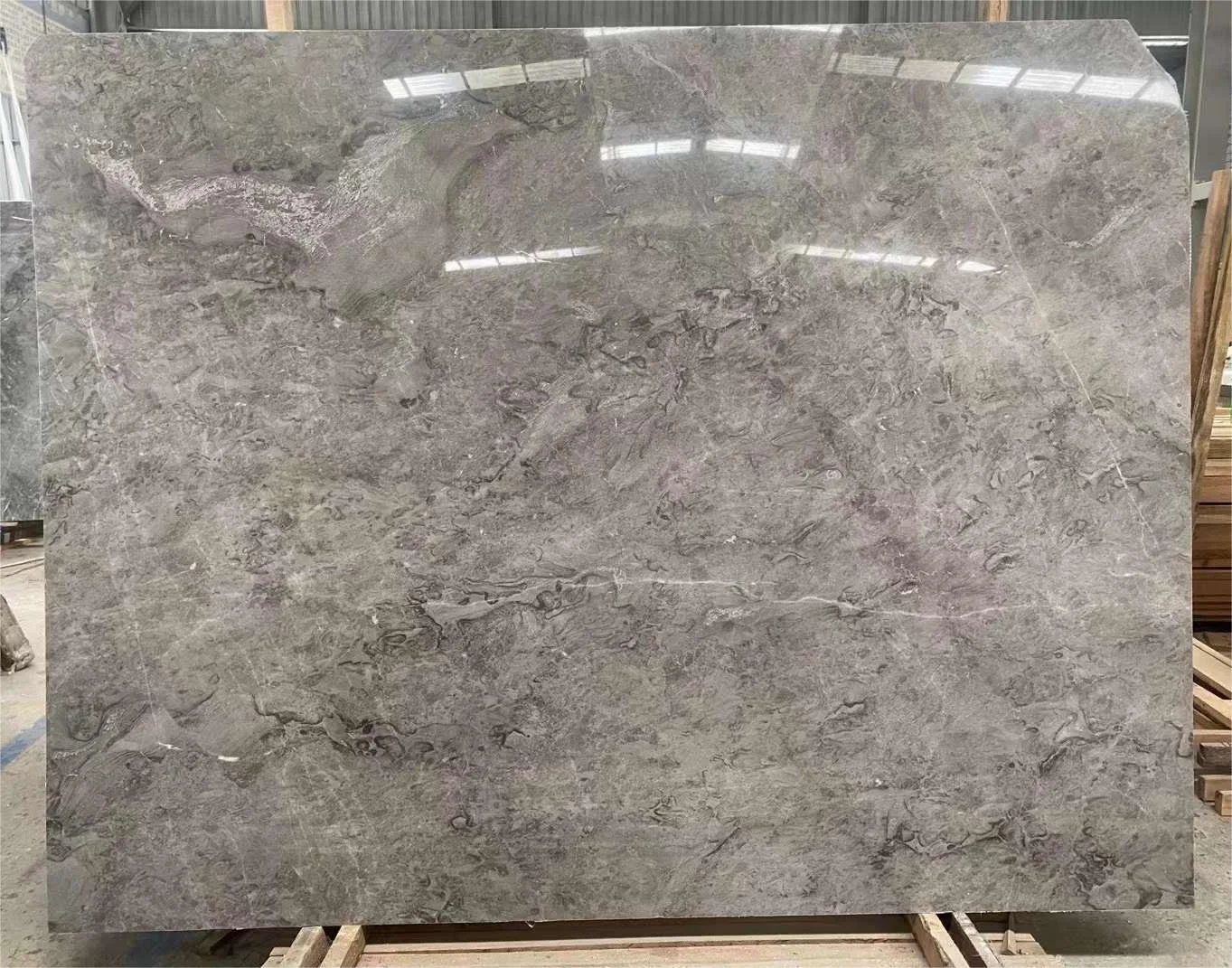 Natural Grey Marble Slab