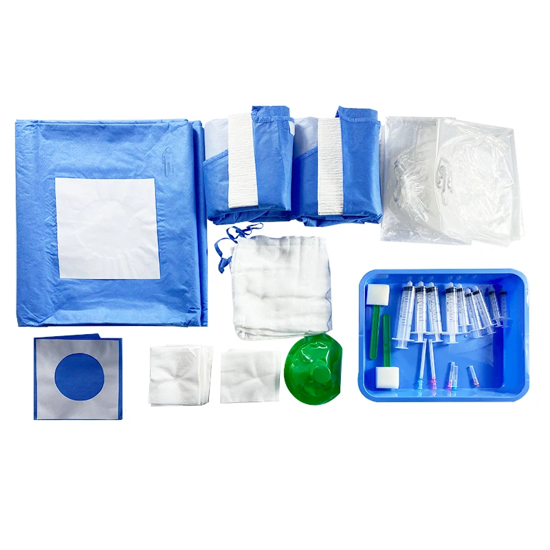 Medical Surgical Angio drape Pack Disposable Angiography Package Kit